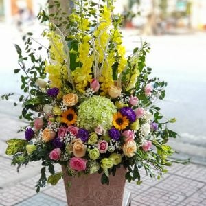 Hoa chúc mừng CM17